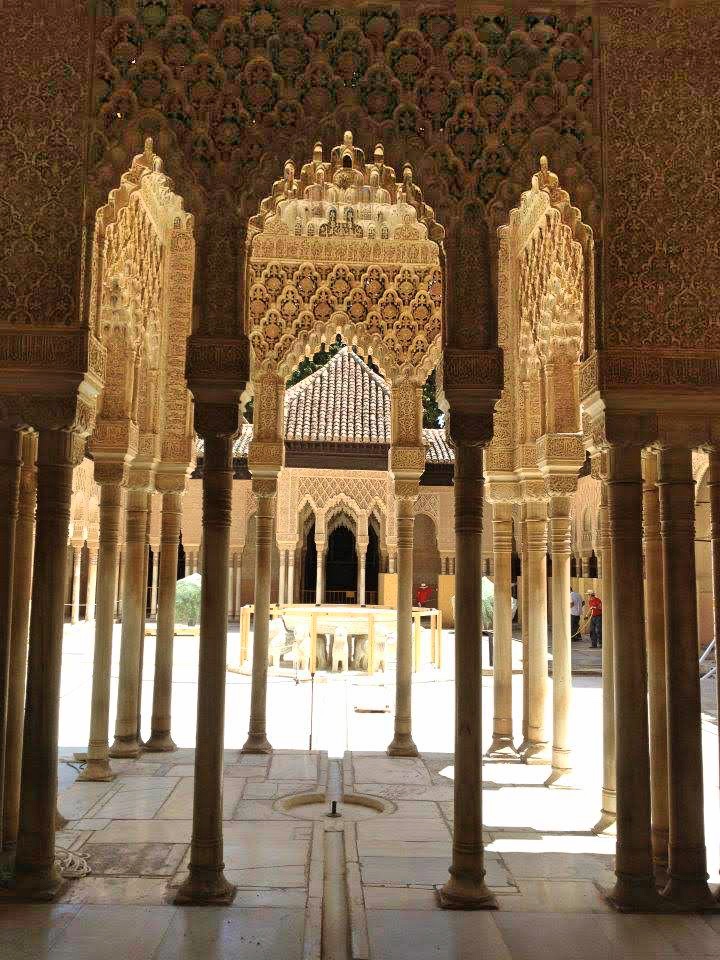 The Alhambra Palace in Spain